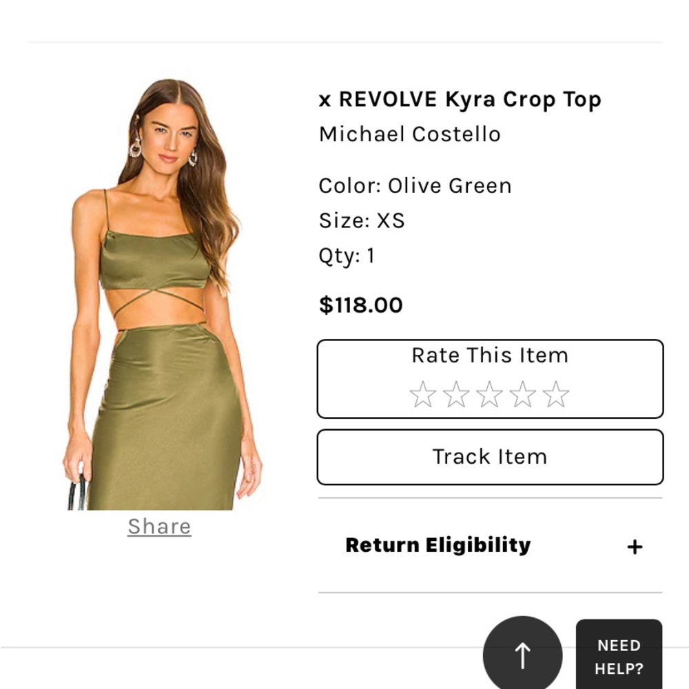 Olive Green set by Michael Costello